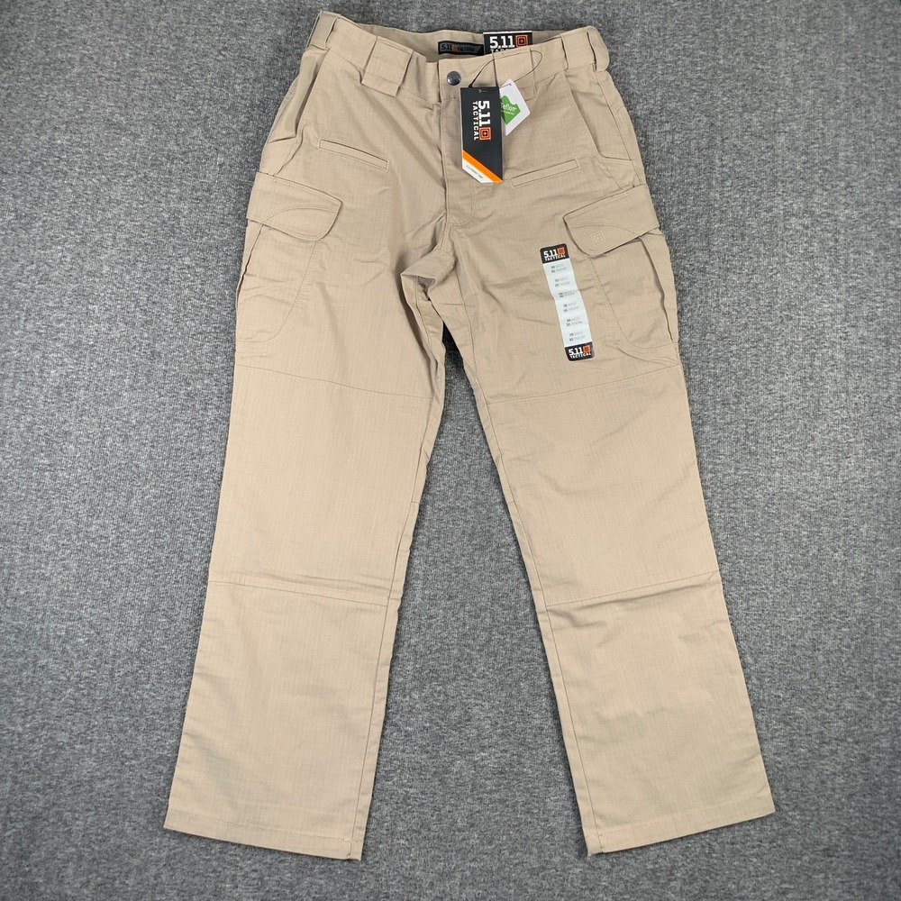 5.11 Tactical Pants Men 30x30 Stryke Flex Tac Utility Security Guard Khaki NEW